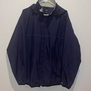 IZOD X.F.G | Navy Windbreaker Jacket | Large